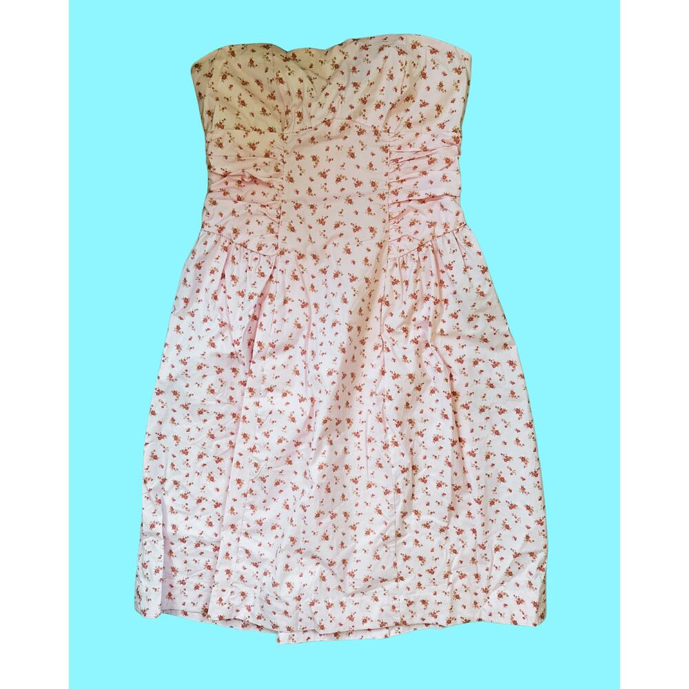 NWT Wild Fable Strapless Floral Dress - Size L